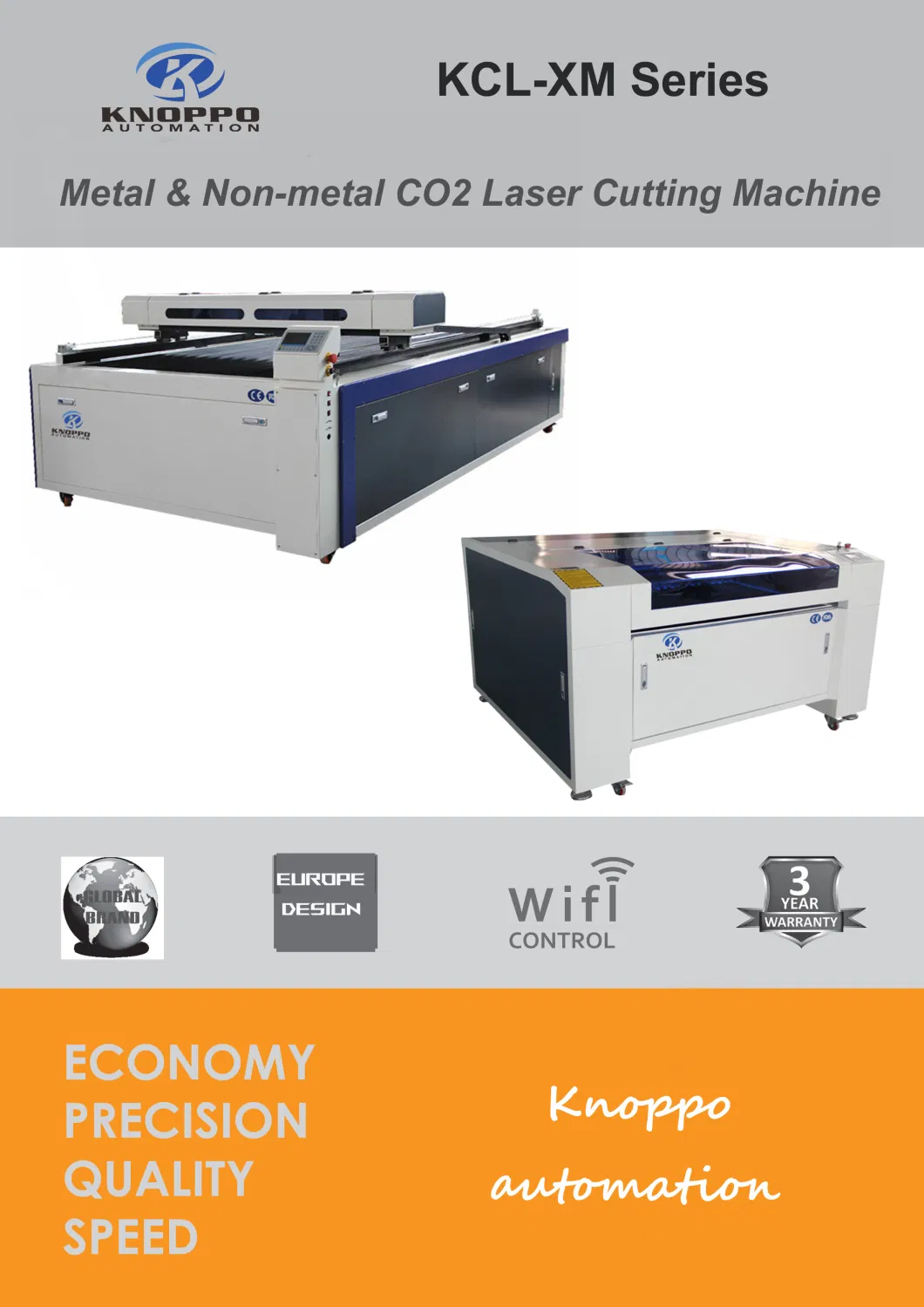 1325 CO2 150W CNC Laser Mixed Cutting Machine for Metal and Nonmetal