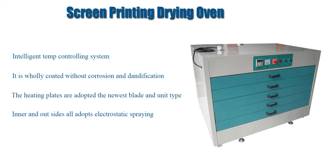 Screen Printing Drying Oven 4 Layer Screen Drying Cabinet Machine