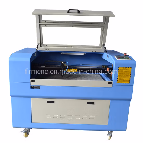 Mini Portable CO2 Gas Tube Laser Cutter Engraver Mark Machine with 6090 600*900mm Work Area