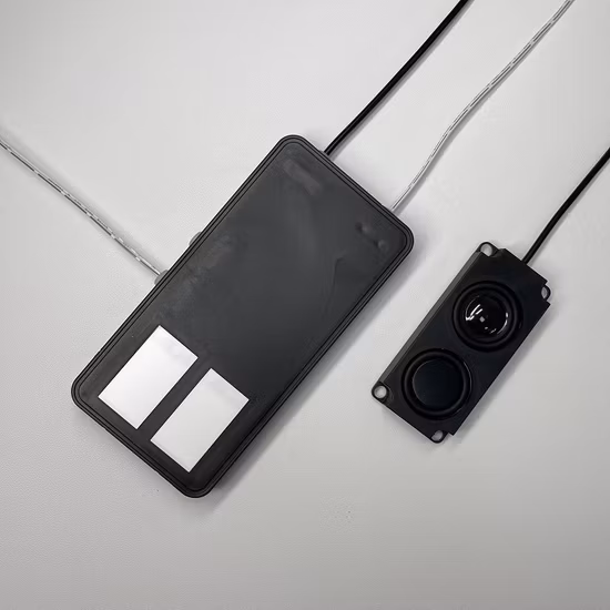 Jinghu Hotel Project LED Bathroom Mirror Bluetooth Speaker Multifunction LED Lighted Backlit Illuminated Bathroom Mirror