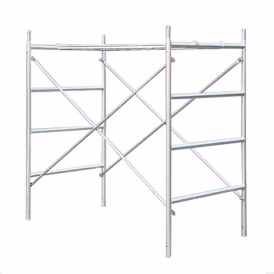 Cheap Prices Tower System Ladder Facade Tube Material H Frame Construction Scaffold for Sale
